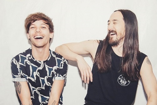 steve aoki & louis tomlinson