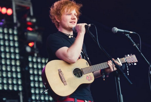 ed sheeran en concierto