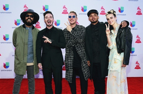 major lazer, diplo y m en grammy latinos 2015