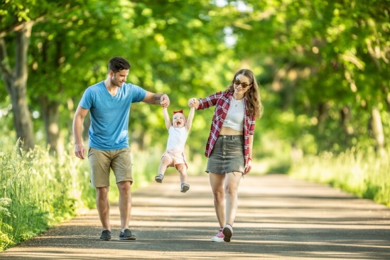 paseos en el parque y disfrutar del clima